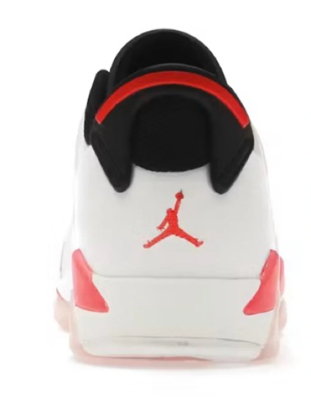 Size 7Y- Air Jordan 6 Retro Low White/Atmosphere- Infrared 23 768878-102